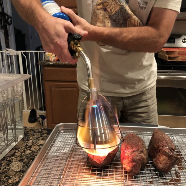 If you want your hubby to cook dinner, buy him a flame thrower. (Blogtober Day 8)